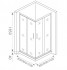 Душевой уголок без поддона BAS - Good Door Latte CR (квадратный), фото 8, цена