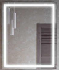 Зеркало «Барго 50 с сенсорным выключателем, антизапотеватель», фото