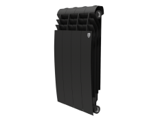 Радиатор отопления биметаллический Royal Thermo Biliner 500 Noir Sable (4 секции), фото 1, цена