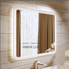 Зеркало «с подсветкой LED Vanda Lux, сенсорный выключатель», фото