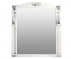 Зеркало «Венеция bianco патина серебро», фото