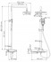 Душевая стойка WasserKraft A11301 Thermo (термостат), фото 11, цена