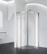 Душевой уголок без поддона Belbagno ACQUA-R-2-100-C-Cr, фото 1, цена