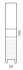 Пенал напольный Corozo Алабама графит пенал 35 R1-Z1-K БР, фото 2, цена