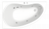 Акриловая ванна BAS Алегра (L/R), фото 3, цена