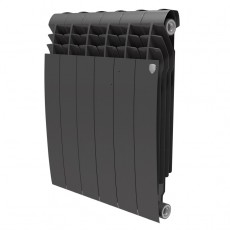 Радиатор отопления биметаллический Royal Thermo Biliner 500 Noir Sable (6 секций), фото 1, цена