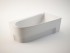 Акриловая ванна Vayer Boomerang асимметричная 2, фото 10, цена