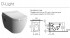 Унитаз подвесной VitrA D-Light VitrAfresh 5910B003-1086 с сиденьем микролифт 104-003-009, фото 3, цена