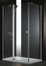 Душевой уголок без поддона Belbagno ELENA-W-AH-1-100/80-P-Cr-L, фото 1, цена