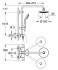 Душевая стойка Grohe Euphoria с термостатом для душа 450 мм 27296001/27296002 (термостат), фото 6, цена