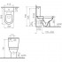 Унитаз напольный VitrA Form 300 арт. 9729B003-7200 сиденье с микролифтом, фото 4, цена