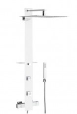 Душевая панель «I-Deco: Tower white (термостат)», фото