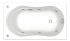 Акриловая ванна BAS Кэмерон стандарт плюс (каркас), фото 7, цена