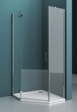 Душевой уголок без поддона Belbagno KRAFT-P-1-100-C-Cr-L, фото 1, цена