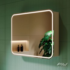 Зеркальный шкаф Alavann Lana 80 G, фото 1, цена