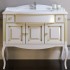 Комплект мебели напольный Opadiris Лаура белый матовый с бежевой патиной/swarovski золото, фото 2, цена