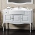 Комплект мебели напольный Opadiris Лаура белый матовый/swarovski хром, фото 2, цена
