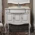 Комплект мебели напольный Opadiris Лаура с мраморной столешницей, белый матовый с бежевой патиной/swarovski золото, фото 2, цена
