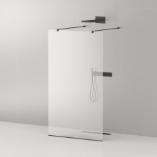 Неподвижная душевая перегородка Belbagno LIBERTA-L-2-120-120-C-NERO, фото 1, цена