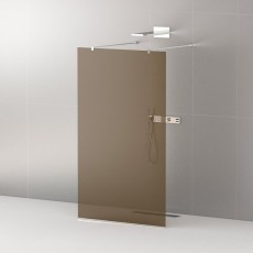 Неподвижная душевая перегородка Belbagno LIBERTA-L-2-120-BR-Cr, фото 1, цена