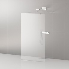 Неподвижная душевая перегородка Belbagno LIBERTA-L-2-80-120-C-Cr, фото 1, цена