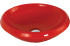 Раковина накладная Creavit MN 045.7 красная 45х45 см., фото 2, цена