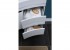 Тумба с раковиной подвесная Aquanet Опера 115 2 дверцы, 2 ящика, левая/правая, белая, фото 9, цена
