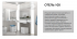 Раковина подвесная Aquaton Отель 5/1500 с навесами и встроенным дозатором для мыла, фото 3, цена