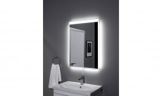Зеркало Aquanet Палермо LED инфракрасный выключатель, фото 1, цена