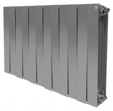 Радиатор отопления биметаллический Royal Thermo PianoForte 500 Silver Satin (10 секций), фото 1, цена
