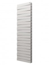 Радиатор отопления биметаллический «PianoForte Tower Bianco Traffico (18 секций)», фото