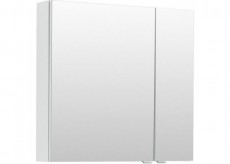 Зеркальный шкаф «Порто 70 белый», фото