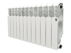 Радиатор отопления биметаллический Royal Thermo Revolution Bimetall 350 (10 секций), фото 1, цена