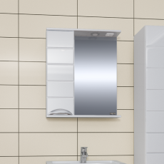 Зеркальный шкаф «Родос (левый, правый)», фото