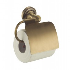 Держатель туалетной бумаги Fixsen с крышкой Antik FX-61110, фото 1, цена