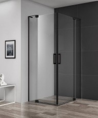 Душевой уголок без поддона Belbagno SLIDER-A-2-70/80-C-NERO, фото 1, цена