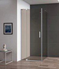 Душевой уголок без поддона Belbagno SLIDER-AH-1-100-100/110-BR-Cr, фото 1, цена