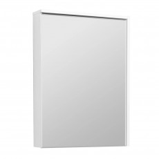 Зеркальный шкаф «Стоун 60 белый», фото