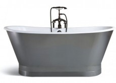 Чугунная ванна «SW-1002A 170x68 (с матовой декоративной панелью)», фото