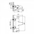 Смеситель для ванны и душа IDDIS Thermolife THESB02i74WA без лейки (термостат), фото 3, цена