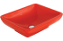 Раковина накладная Creavit TP140.7 красная, 49 см, фото 4, цена