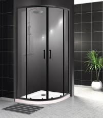 Душевой уголок без поддона Belbagno UNO-195-R-2-90-C-NERO, фото 1, цена