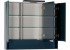 Зеркальный шкаф Aquanet Виго сине-серый, фото 2, цена